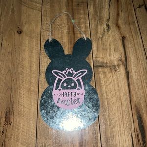 easter bunny sign